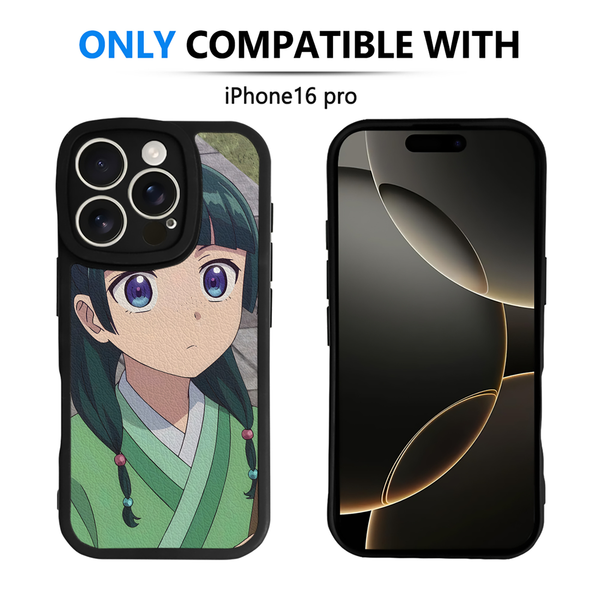 薬屋のひとりごと The Apothecary Diaries 【iPhone 16シリーズ対応】シリコンスマホケース（レザー調） 材質：シリコン